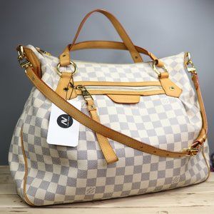 Sold💜Louis Vuitton Evora Handbag Damier MM